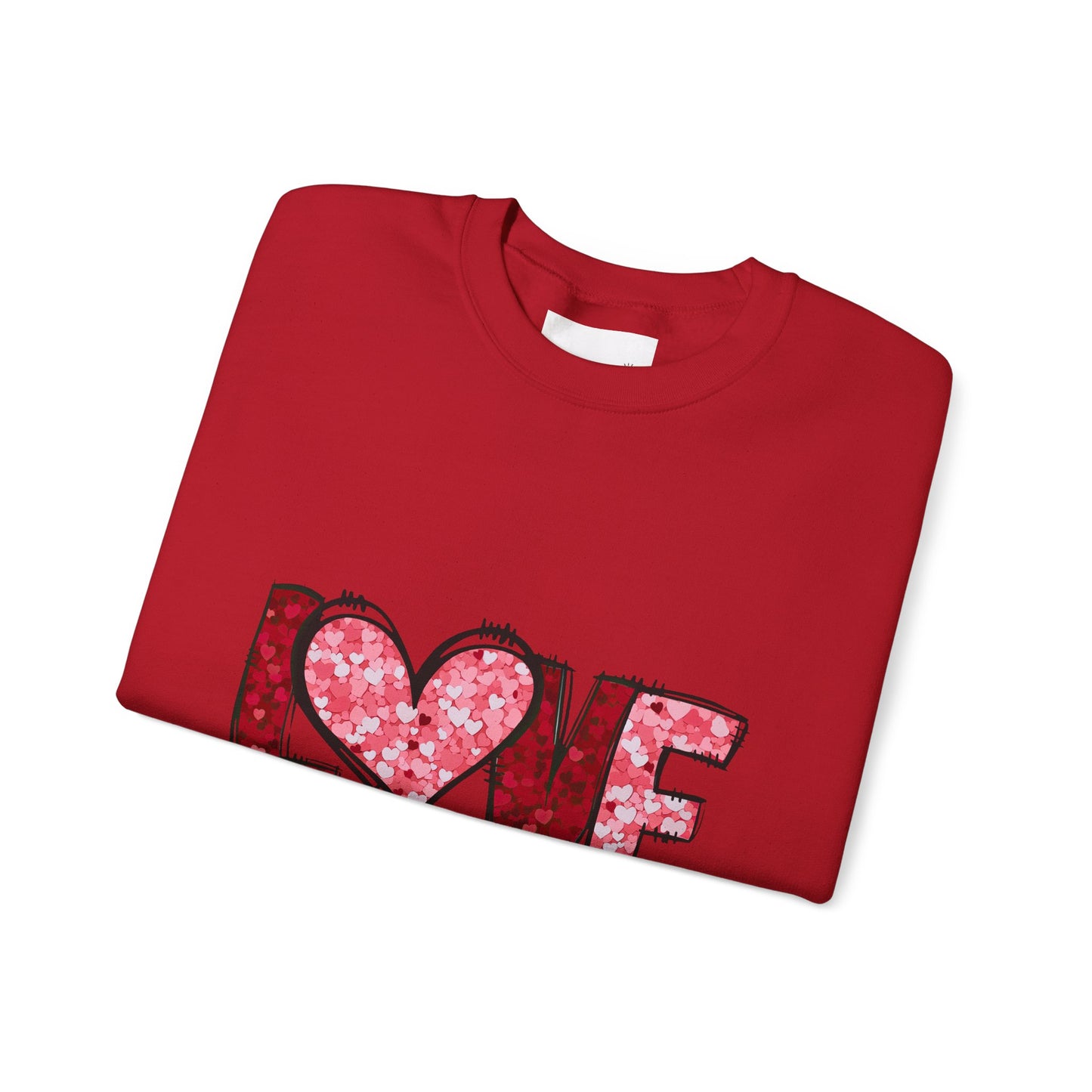 Love Like Jesus Crewneck Sweatshirt, Cozy Unisex Sweatshirt, Christian Apparel, Valentine's Day Gift, Faith-Based Style, Everyday Comfort