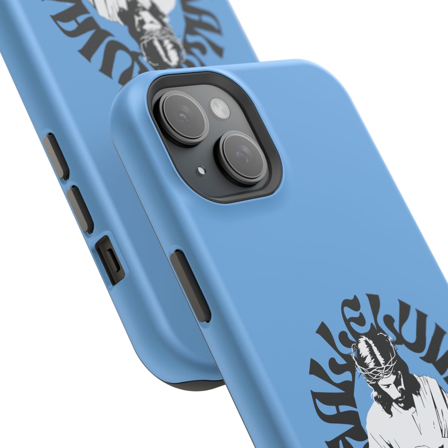Durable Impact-Resistant Phone Case - 'Created with Purpose, Loved Without Limits' Design