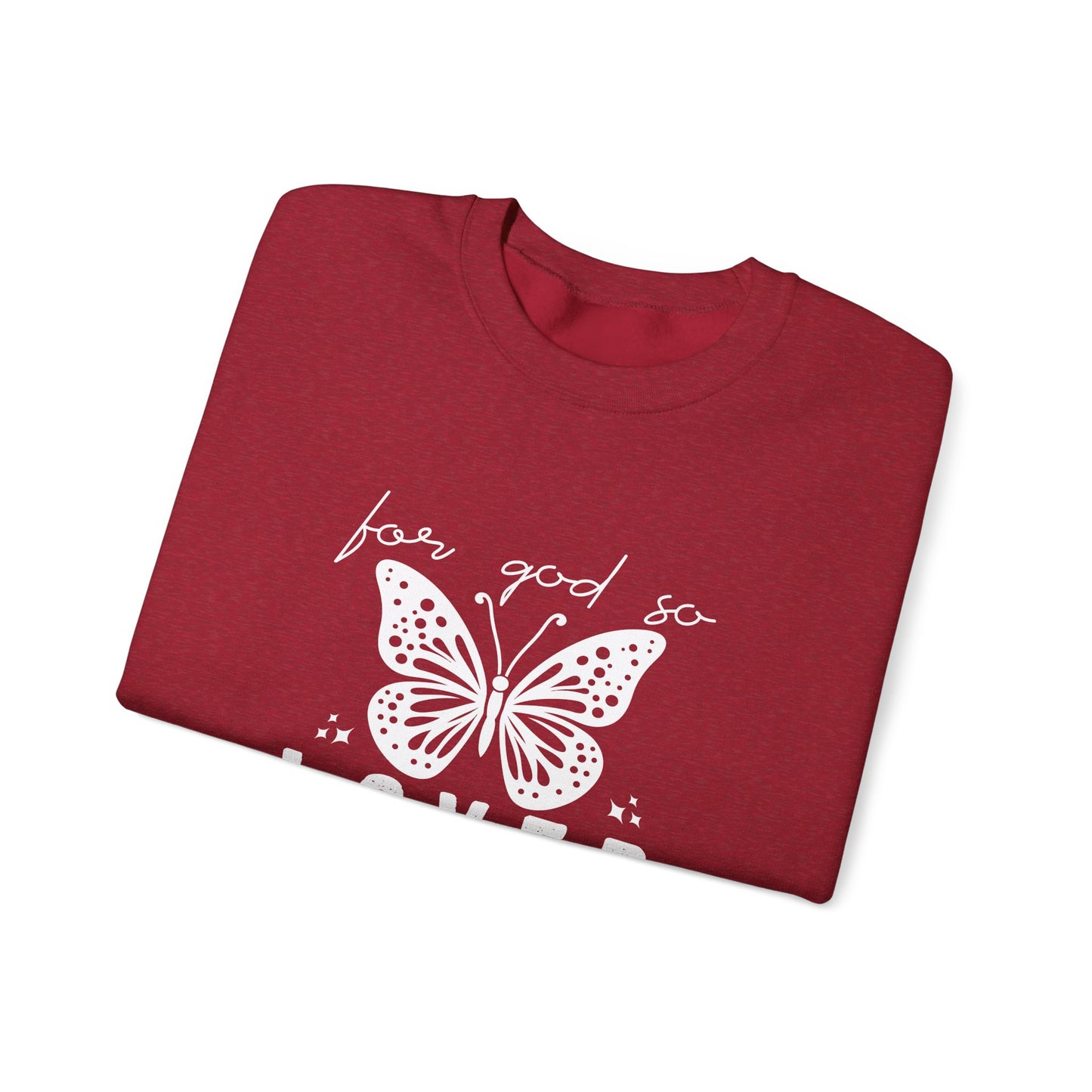 For God So Loved The World Sweatshirt, Jesus Is My Valentine Shirt, Religious Valentines Day Tee, Christian Gift, Valentines Shirt