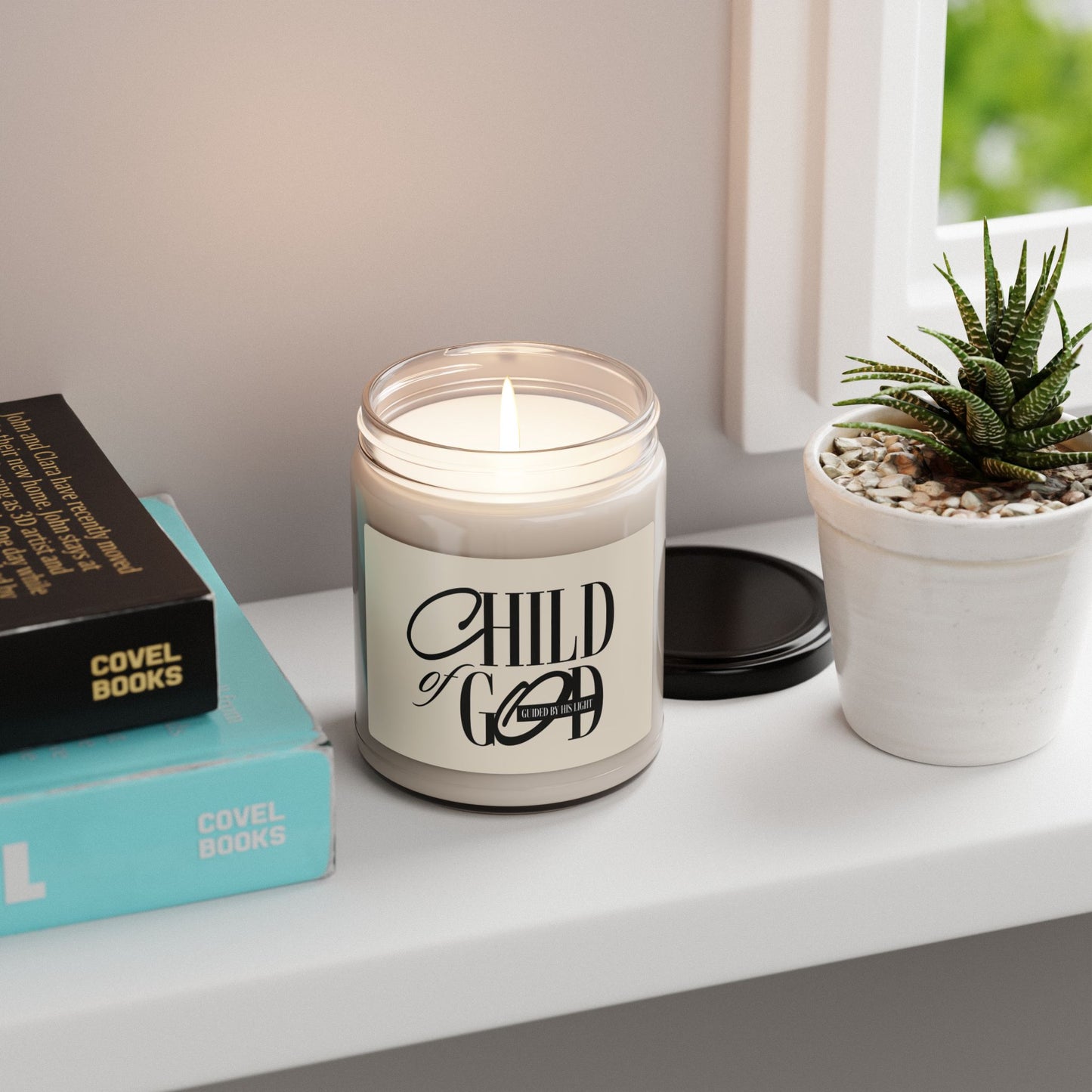 Child of God Scented Soy Candle | Faith Inspirational Gift, Prayer Candle, Relaxation Candle, Home Fragrance, Spiritual Decor