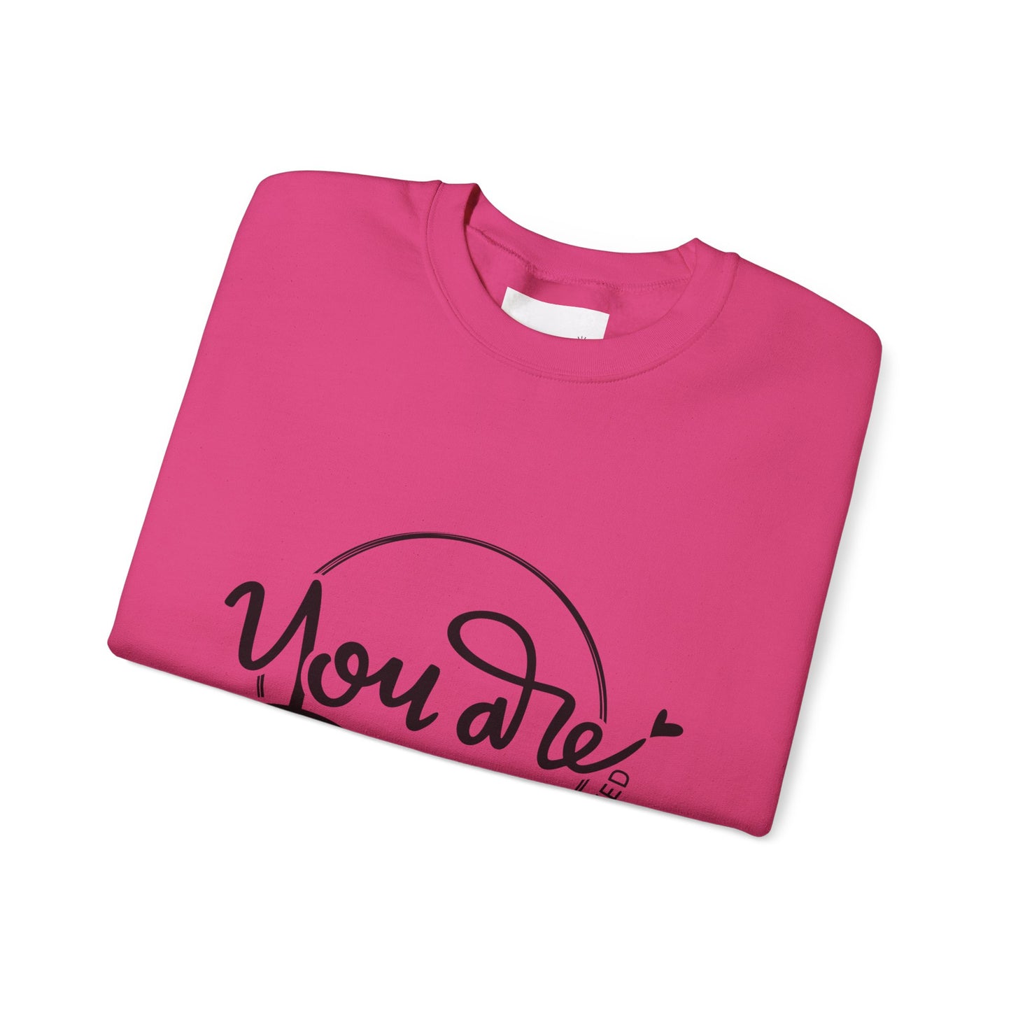 You Are Beautiful Crewneck Sweatshirt, Motivational Sweatshirt, Gifts for Her, Self-Love Apparel, Inspirational Clothing
