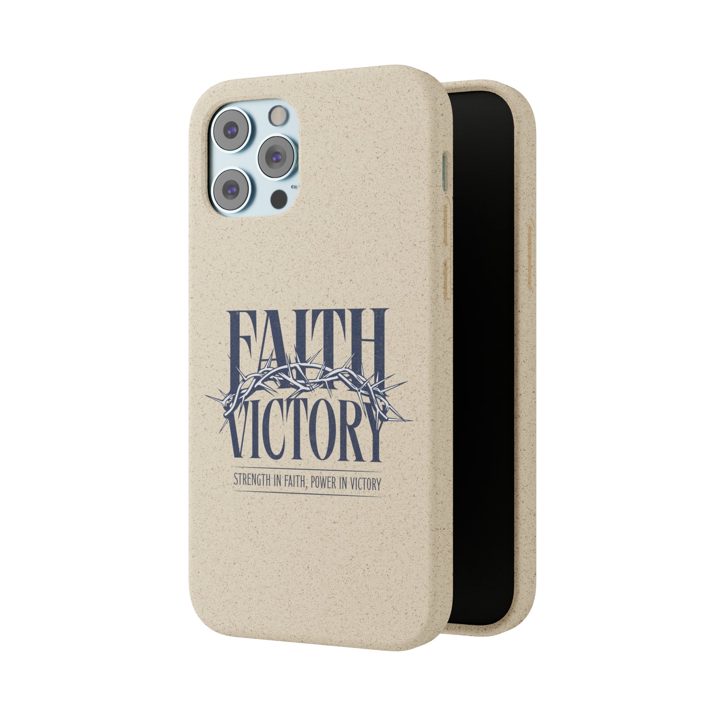 Biodegradable Phone Case - Faith & Victory Design