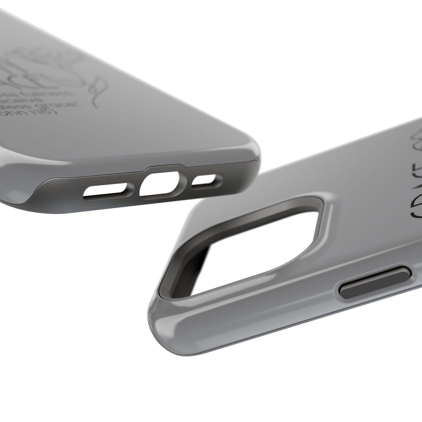 Inspirational Magnetic Phone Case - 'Grace Upon Grace' Design