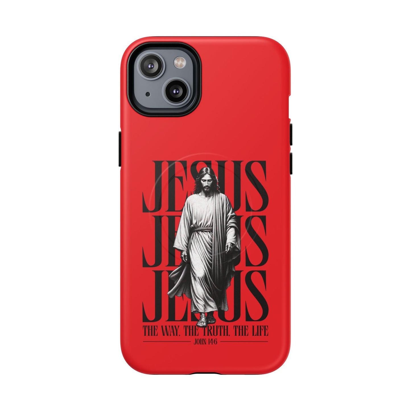 Faith-Inspired Tough Magnetic Phone Case - Jesus The Way, The Truth, The Life