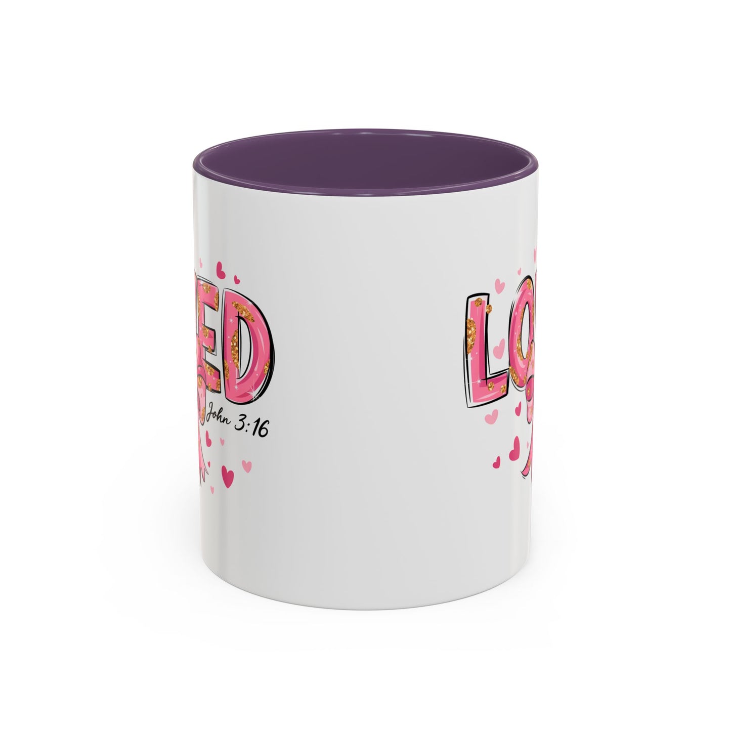 Loved Coffee Mug - Heartfelt Gift for Friends and Family, Inspirational Drinkware for Birthdays, Anniversaries, or Faith Celebrations, Great