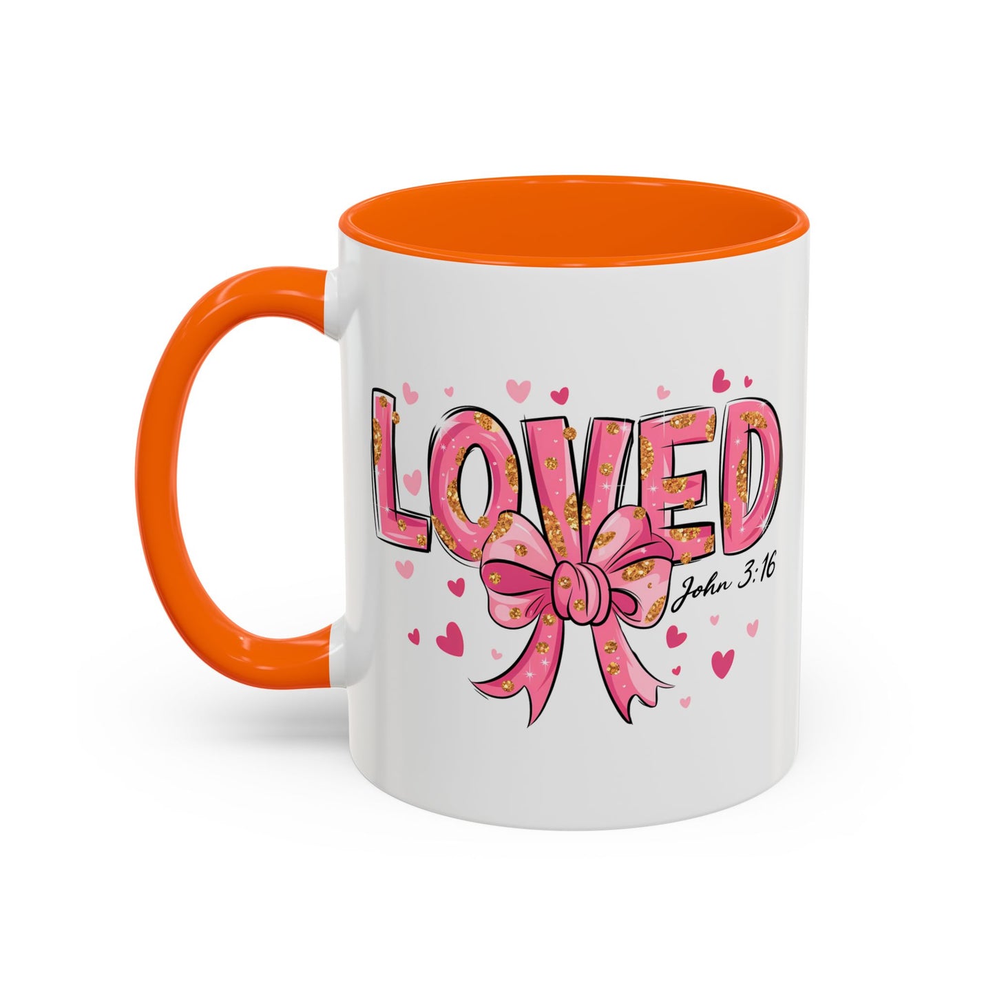 Loved Coffee Mug - Heartfelt Gift for Friends and Family, Inspirational Drinkware for Birthdays, Anniversaries, or Faith Celebrations, Great