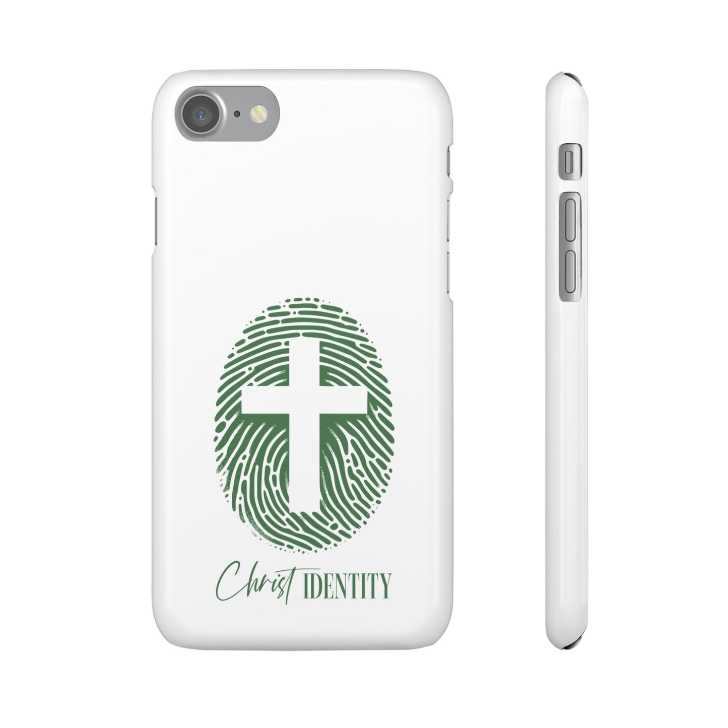 Inspirational Christ Identity Snap Case - Faith-Based Phone Cover