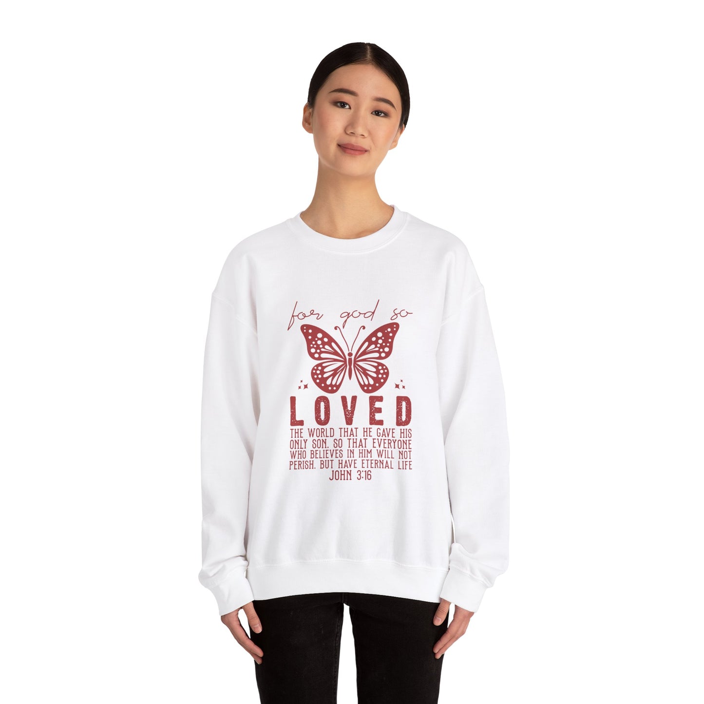 For God So Loved The World Sweatshirt, Jesus Is My Valentine Shirt, Religious Valentines Day Tee, Christian Gift, Valentines Shirt