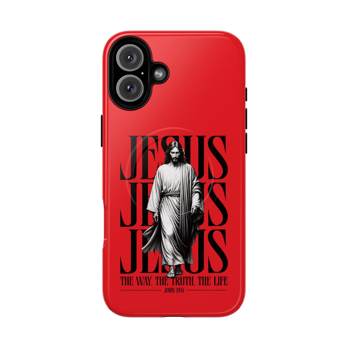Faith-Inspired Tough Magnetic Phone Case - Jesus The Way, The Truth, The Life