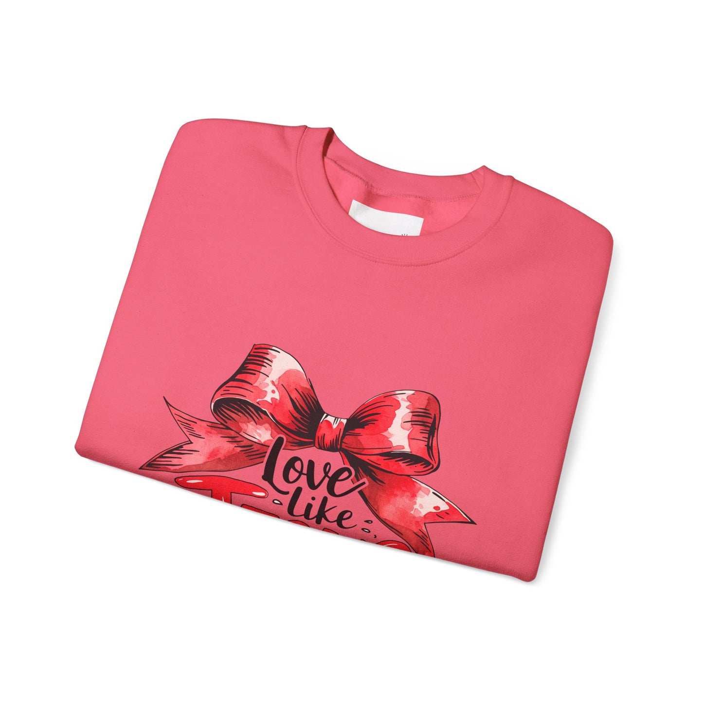 Love Like Jesus Sweatshirt | Inspirational Crewneck | Faith-Based Apparel | Christian Gift | Cozy Church Wear, Religious Motivation,