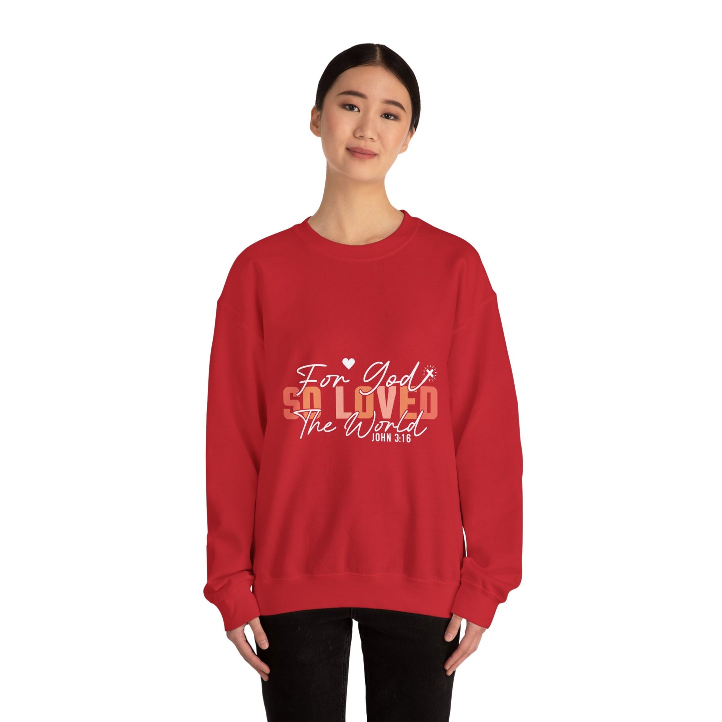 God So Loved The World Sweatshirt, Jesus Is My Valentine Shirt, Religious Valentines Day Tee, Christian Gift, Valentines Shirt