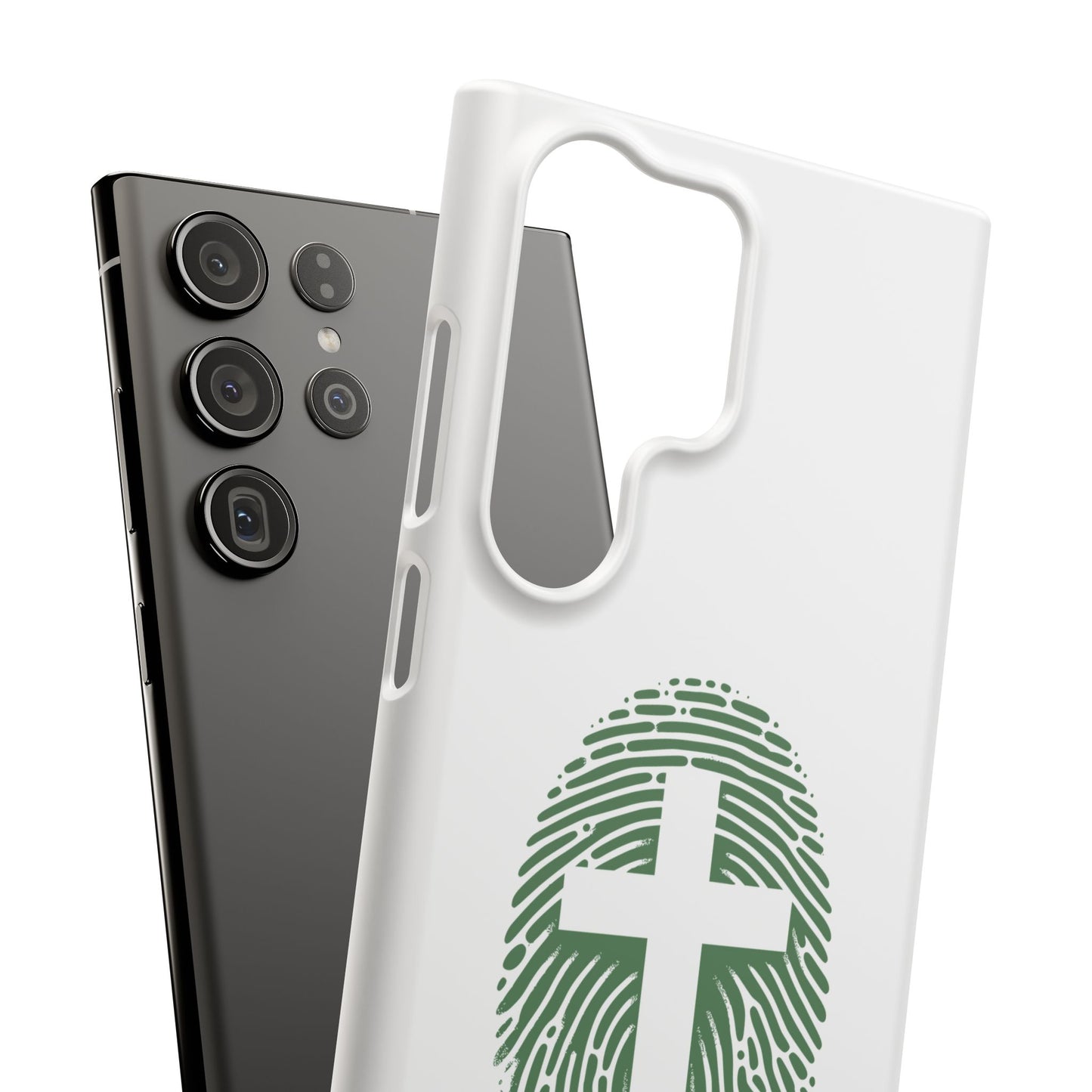 Inspirational Christ Identity Snap Case - Faith-Based Phone Cover