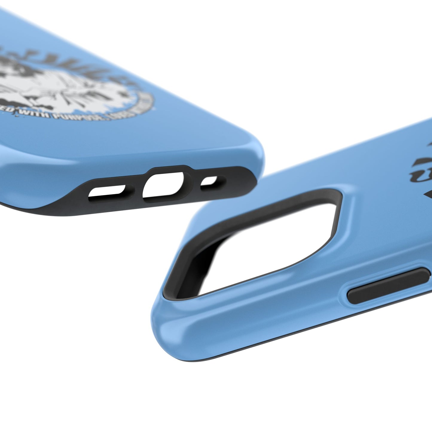 Durable Impact-Resistant Phone Case - 'Created with Purpose, Loved Without Limits' Design