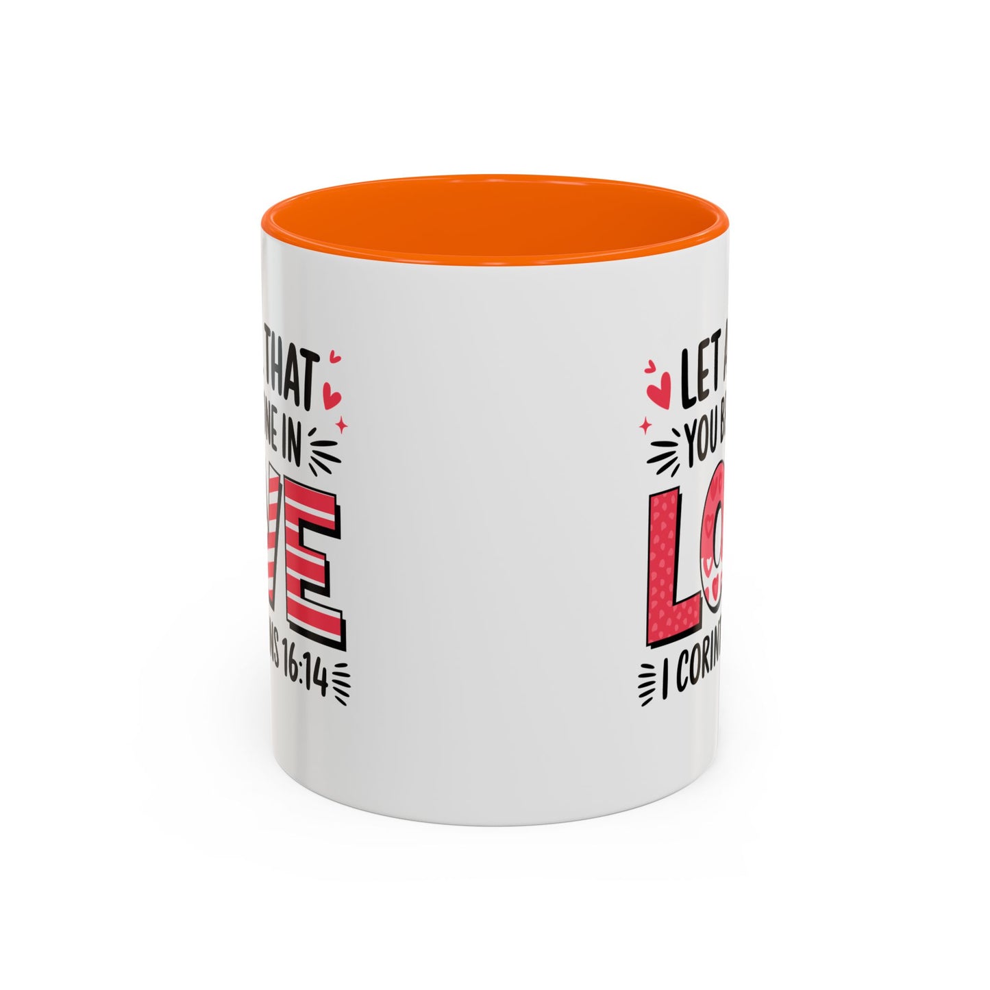 Inspirational Love Coffee Mug - Perfect for Gift Giving, Home, Office, Motivational Design, Valentine's Day Mug, Christian Gift