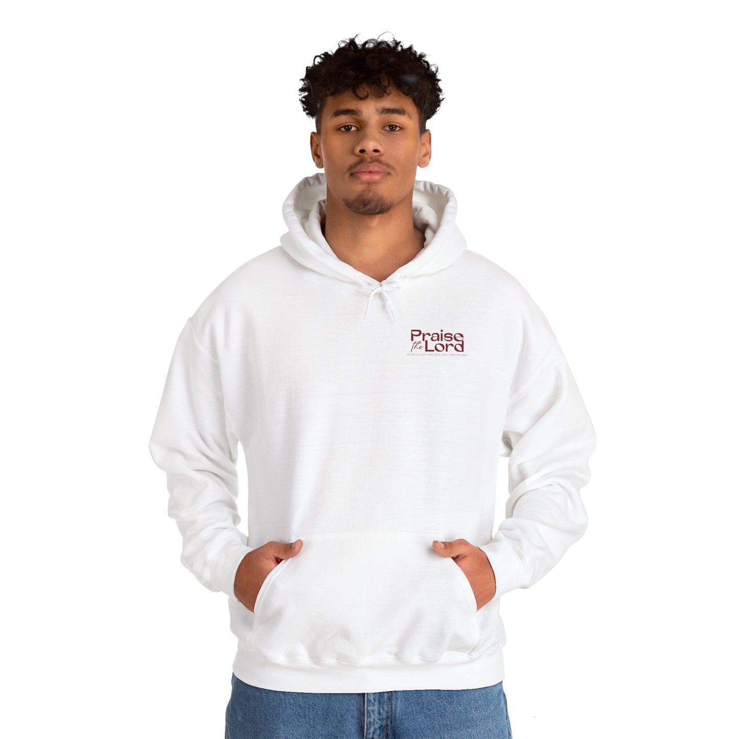 Praise the Lord Hooded Sweatshirt, Faith-Inspired Apparel, Church Sweatshirt, Christian Gift, Cozy Unisex Hoodie