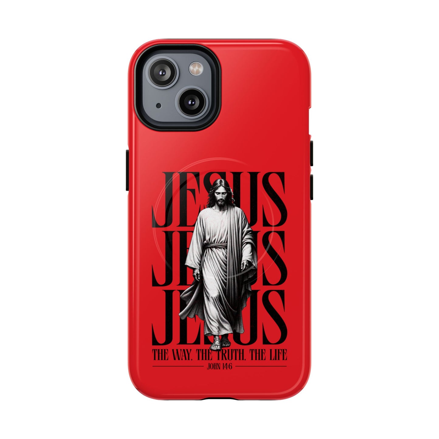 Faith-Inspired Tough Magnetic Phone Case - Jesus The Way, The Truth, The Life
