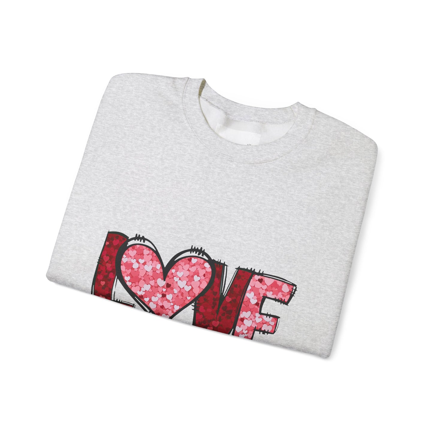 Love Like Jesus Crewneck Sweatshirt, Cozy Unisex Sweatshirt, Christian Apparel, Valentine's Day Gift, Faith-Based Style, Everyday Comfort
