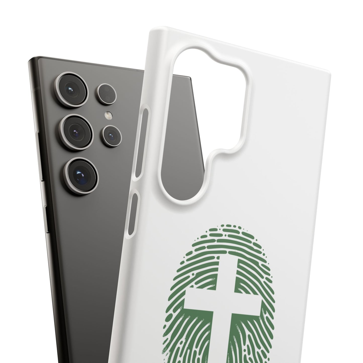 Inspirational Christ Identity Snap Case - Faith-Based Phone Cover