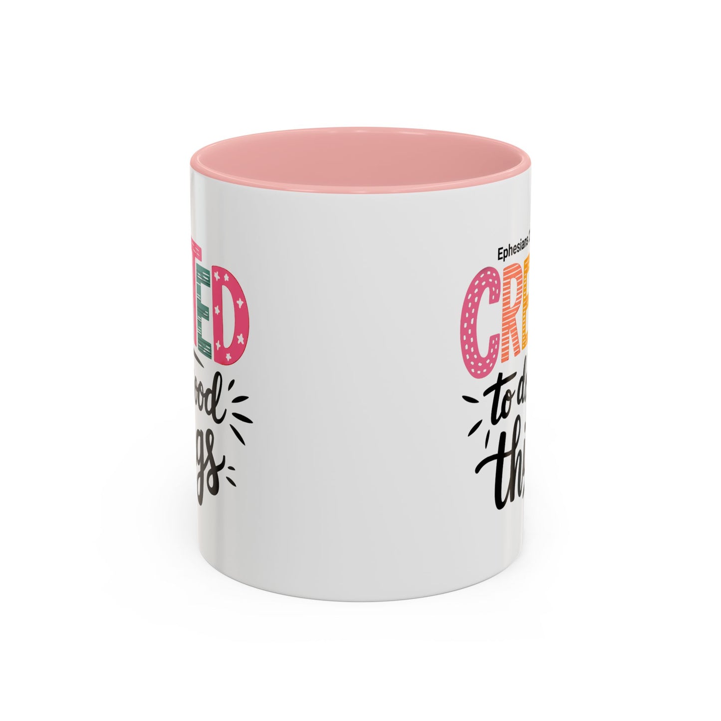 Inspirational Accent Coffee Mug - Perfect for Gifts, Home Decor, Faith-Based Inspirations, Motivational Quotes, Christian Encouragement