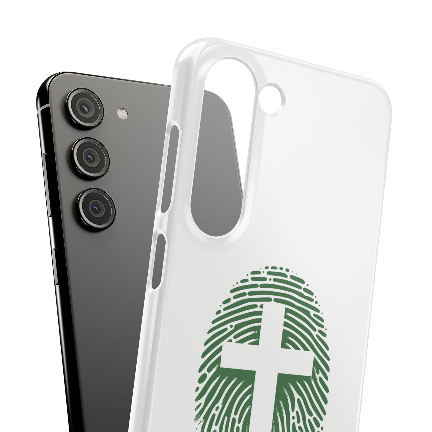 Inspirational Christ Identity Snap Case - Faith-Based Phone Cover