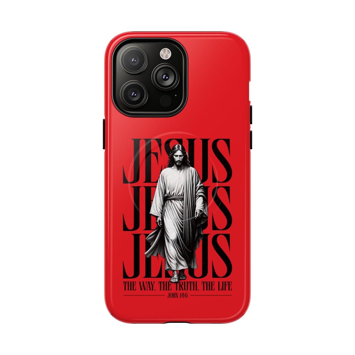 Faith-Inspired Tough Magnetic Phone Case - Jesus The Way, The Truth, The Life