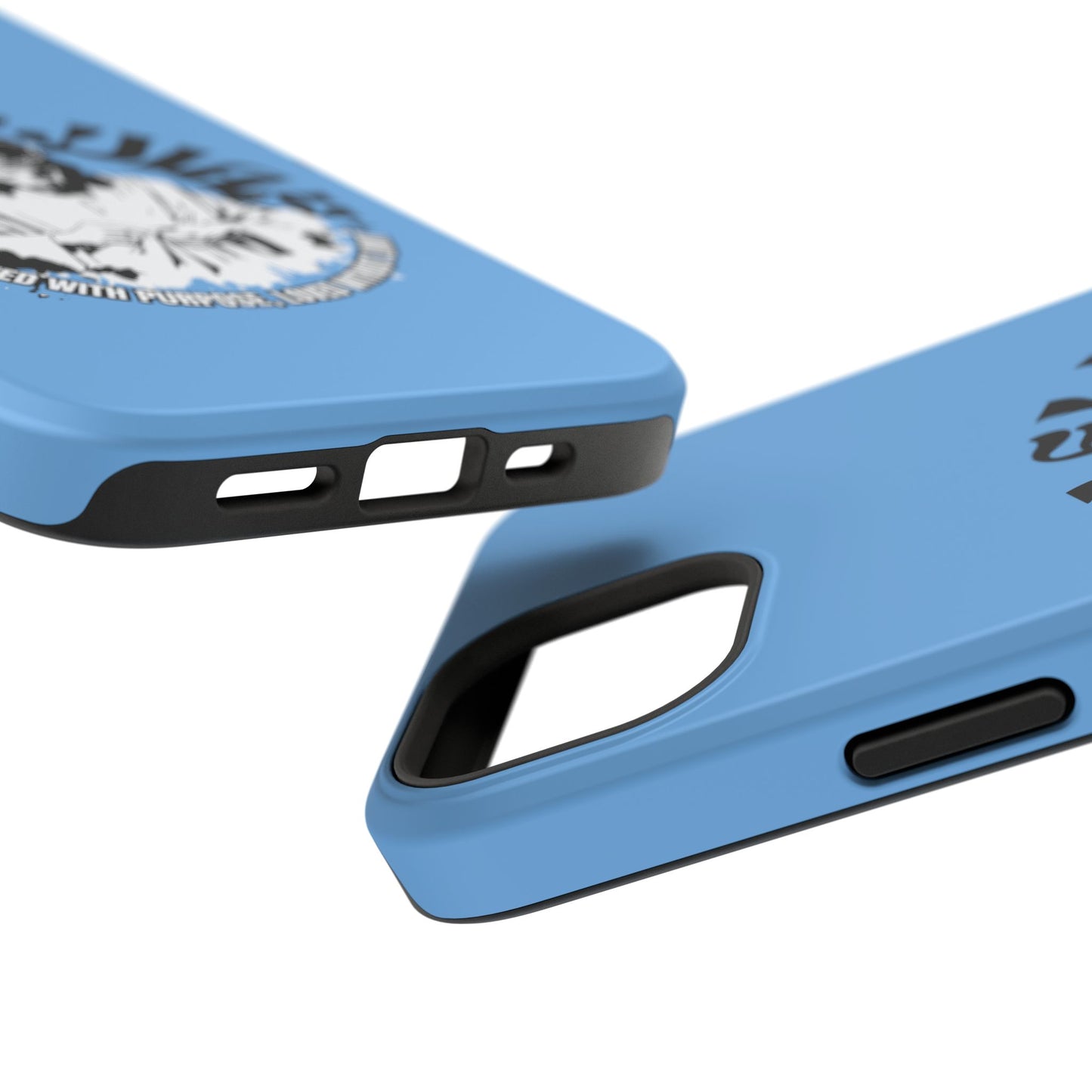 Durable Impact-Resistant Phone Case - 'Created with Purpose, Loved Without Limits' Design