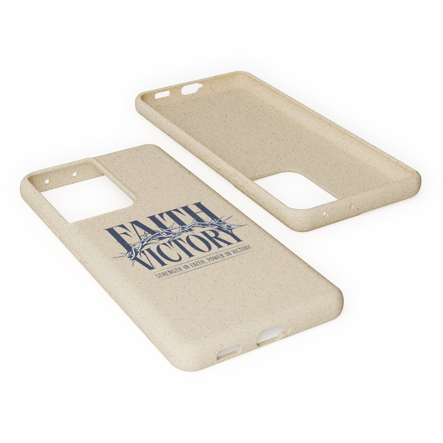 Biodegradable Phone Case - Faith & Victory Design