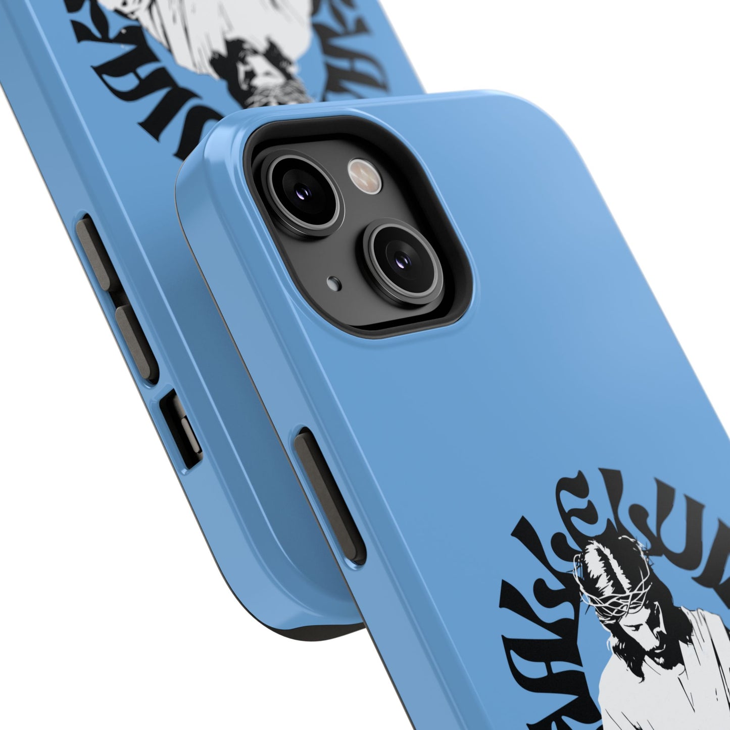 Durable Impact-Resistant Phone Case - 'Created with Purpose, Loved Without Limits' Design
