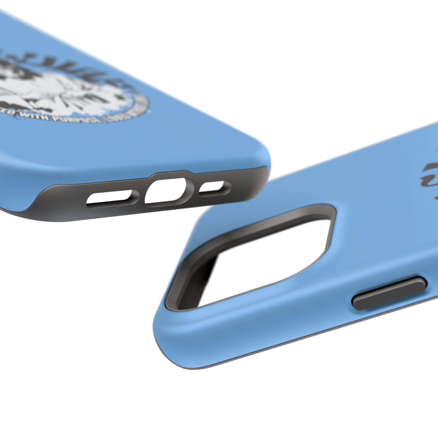 Durable Impact-Resistant Phone Case - 'Created with Purpose, Loved Without Limits' Design
