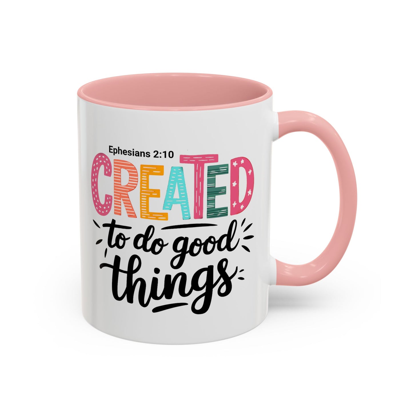 Inspirational Accent Coffee Mug - Perfect for Gifts, Home Decor, Faith-Based Inspirations, Motivational Quotes, Christian Encouragement