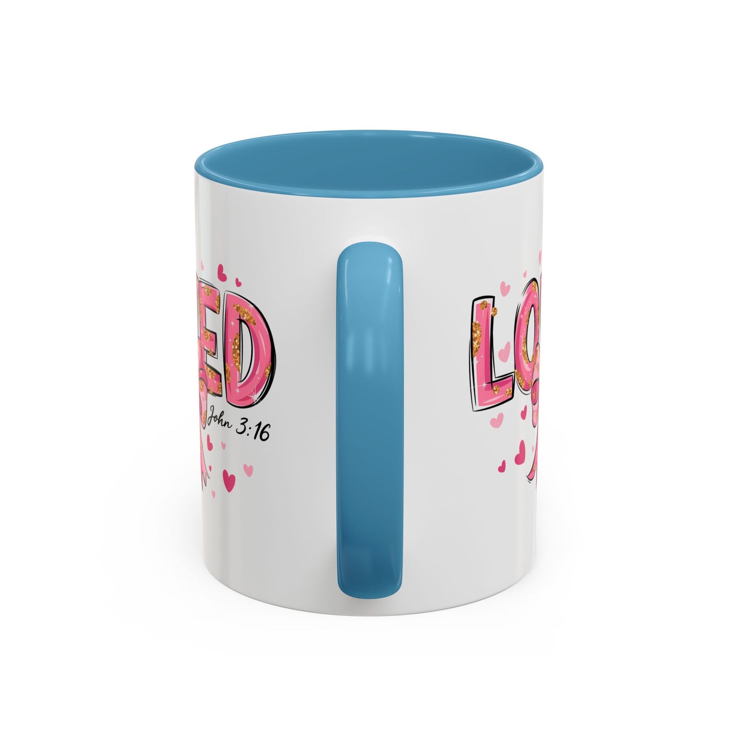 Loved Coffee Mug - Heartfelt Gift for Friends and Family, Inspirational Drinkware for Birthdays, Anniversaries, or Faith Celebrations, Great