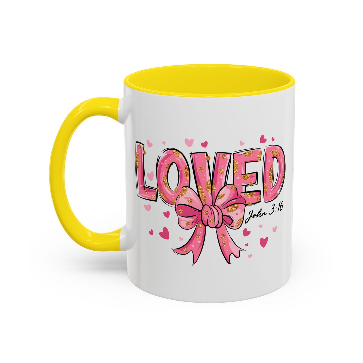 Loved Coffee Mug - Heartfelt Gift for Friends and Family, Inspirational Drinkware for Birthdays, Anniversaries, or Faith Celebrations, Great
