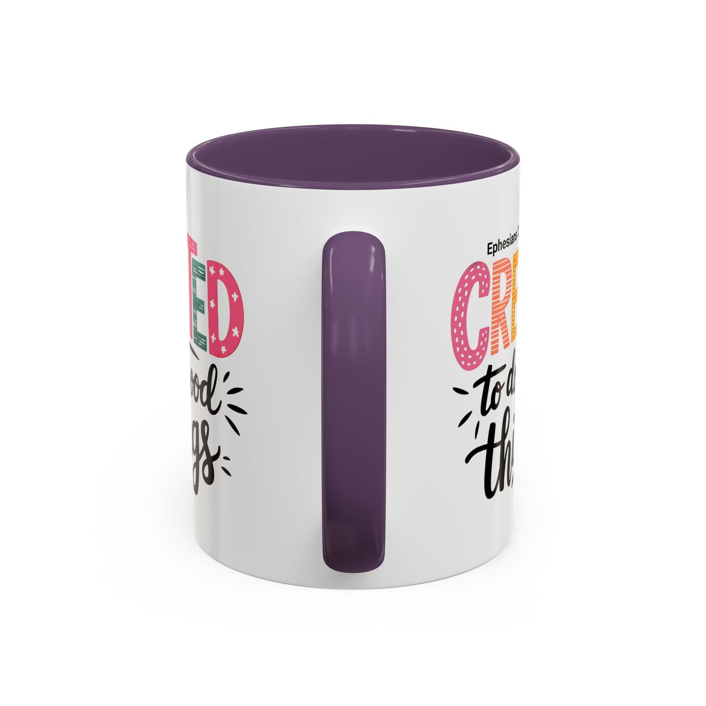 Inspirational Accent Coffee Mug - Perfect for Gifts, Home Decor, Faith-Based Inspirations, Motivational Quotes, Christian Encouragement