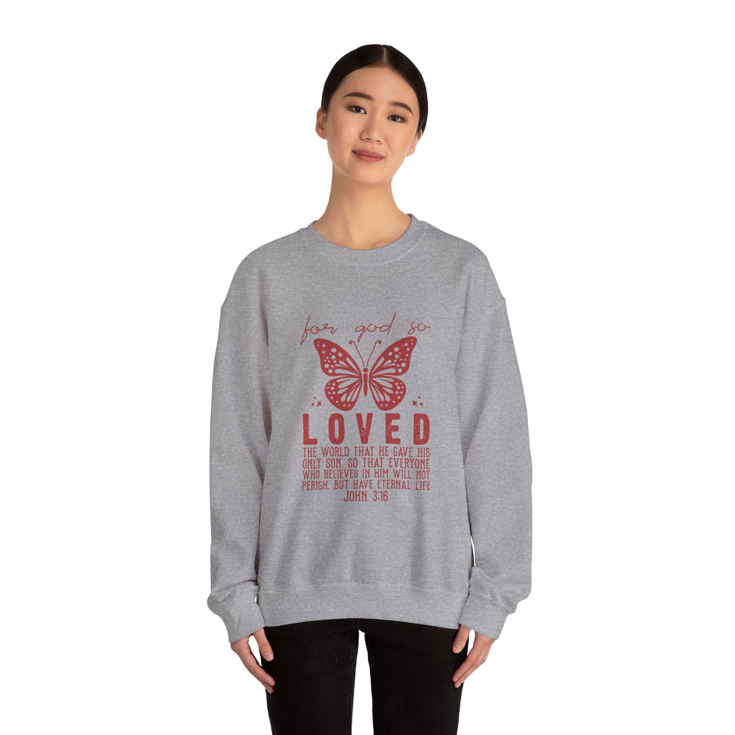 For God So Loved The World Sweatshirt, Jesus Is My Valentine Shirt, Religious Valentines Day Tee, Christian Gift, Valentines Shirt