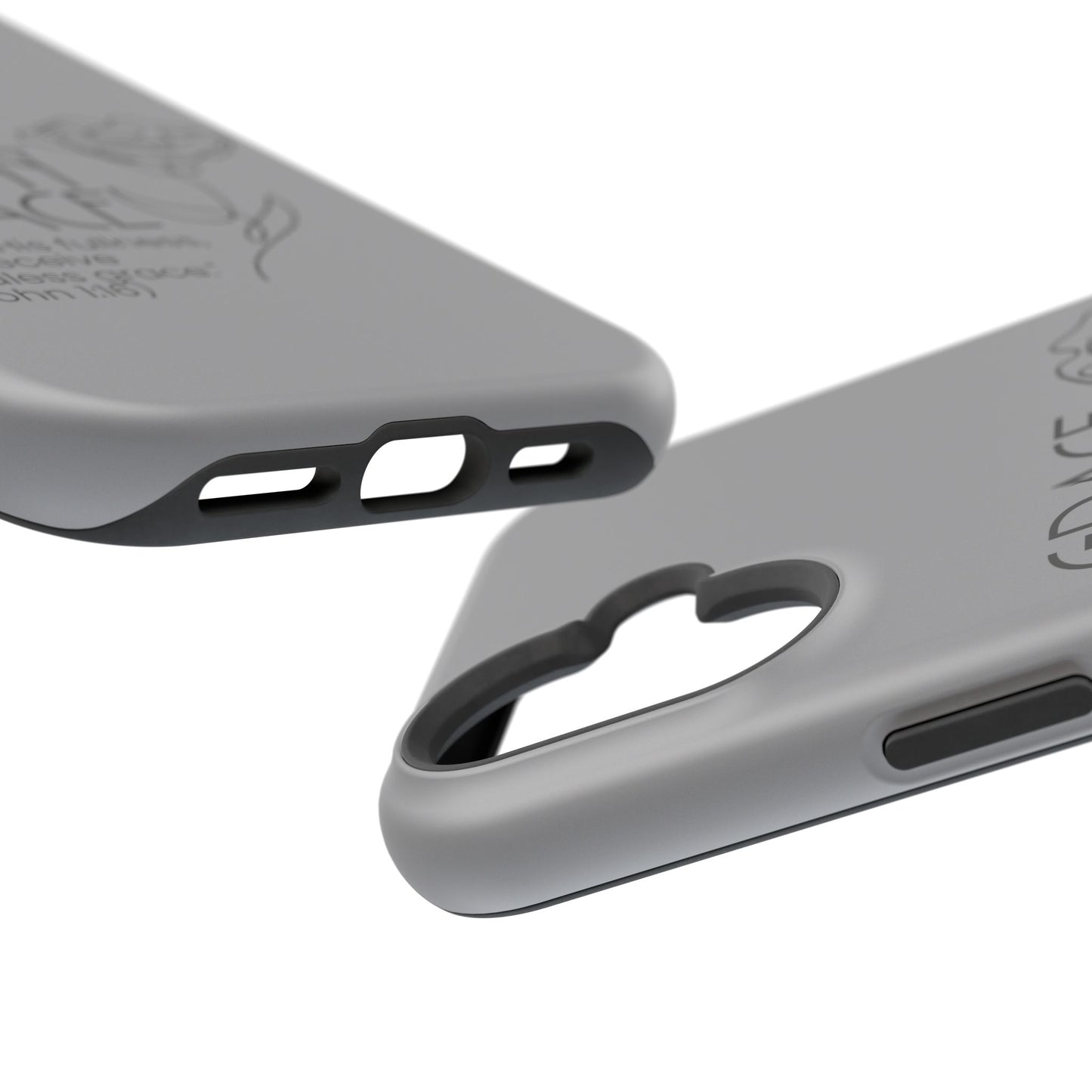 Inspirational Magnetic Phone Case - 'Grace Upon Grace' Design