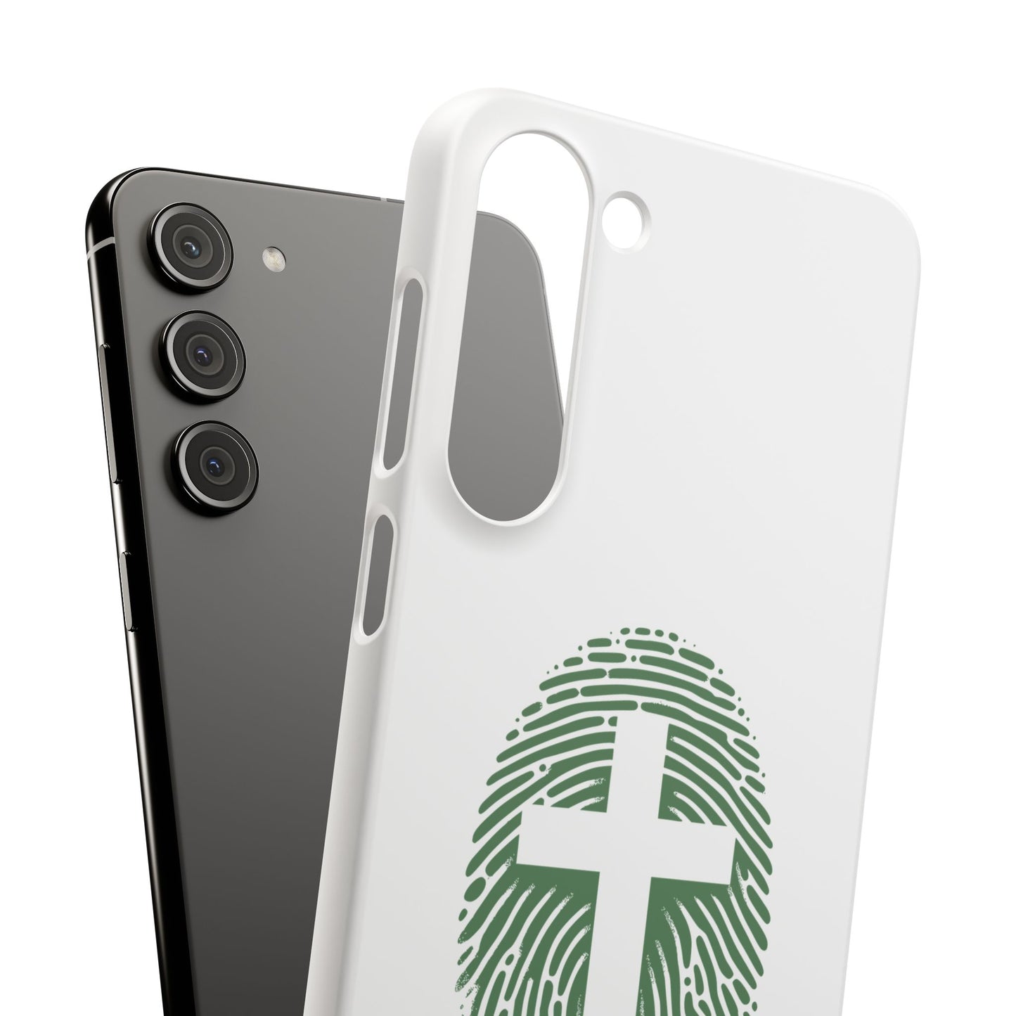 Inspirational Christ Identity Snap Case - Faith-Based Phone Cover