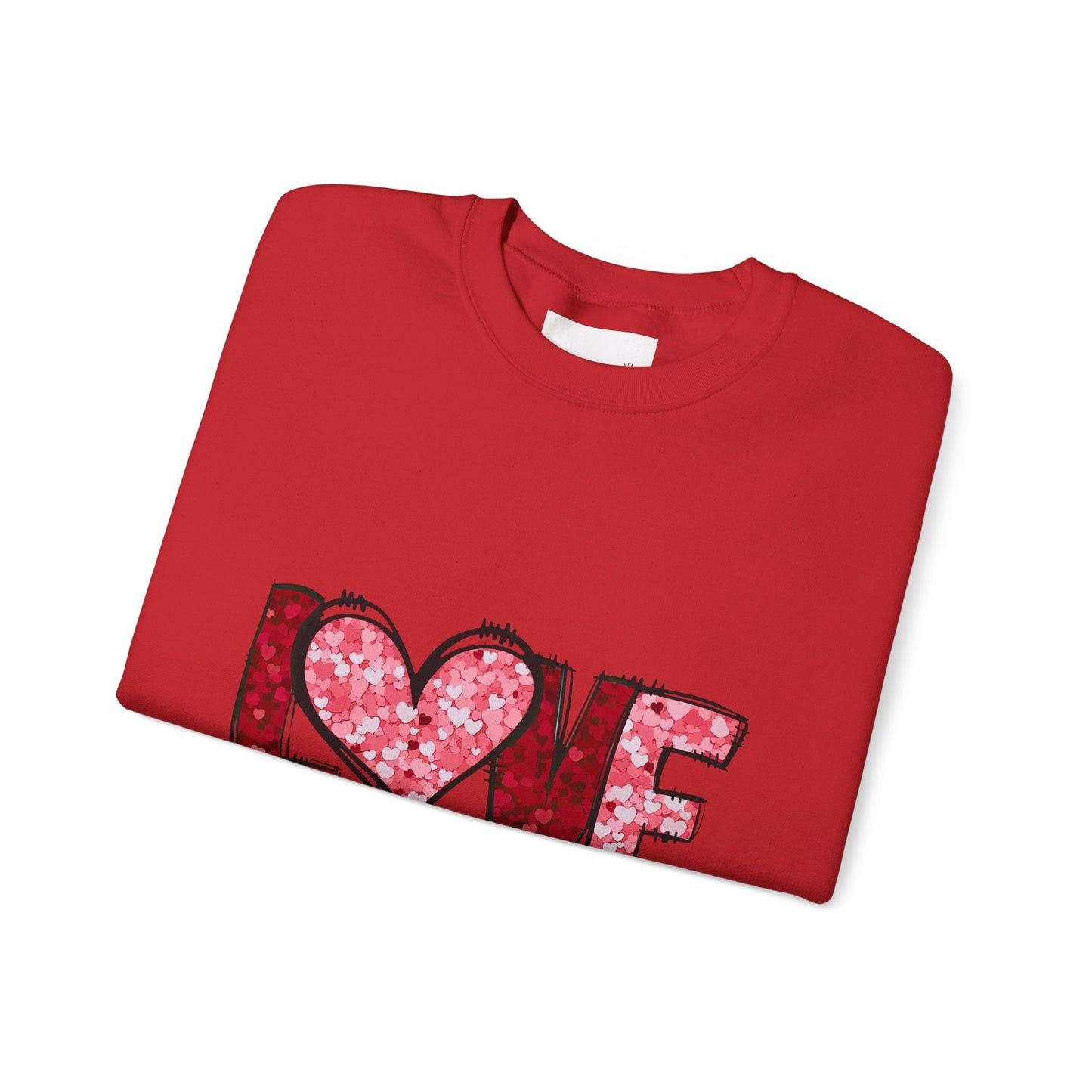 Love Like Jesus Crewneck Sweatshirt, Cozy Unisex Sweatshirt, Christian Apparel, Valentine's Day Gift, Faith-Based Style, Everyday Comfort