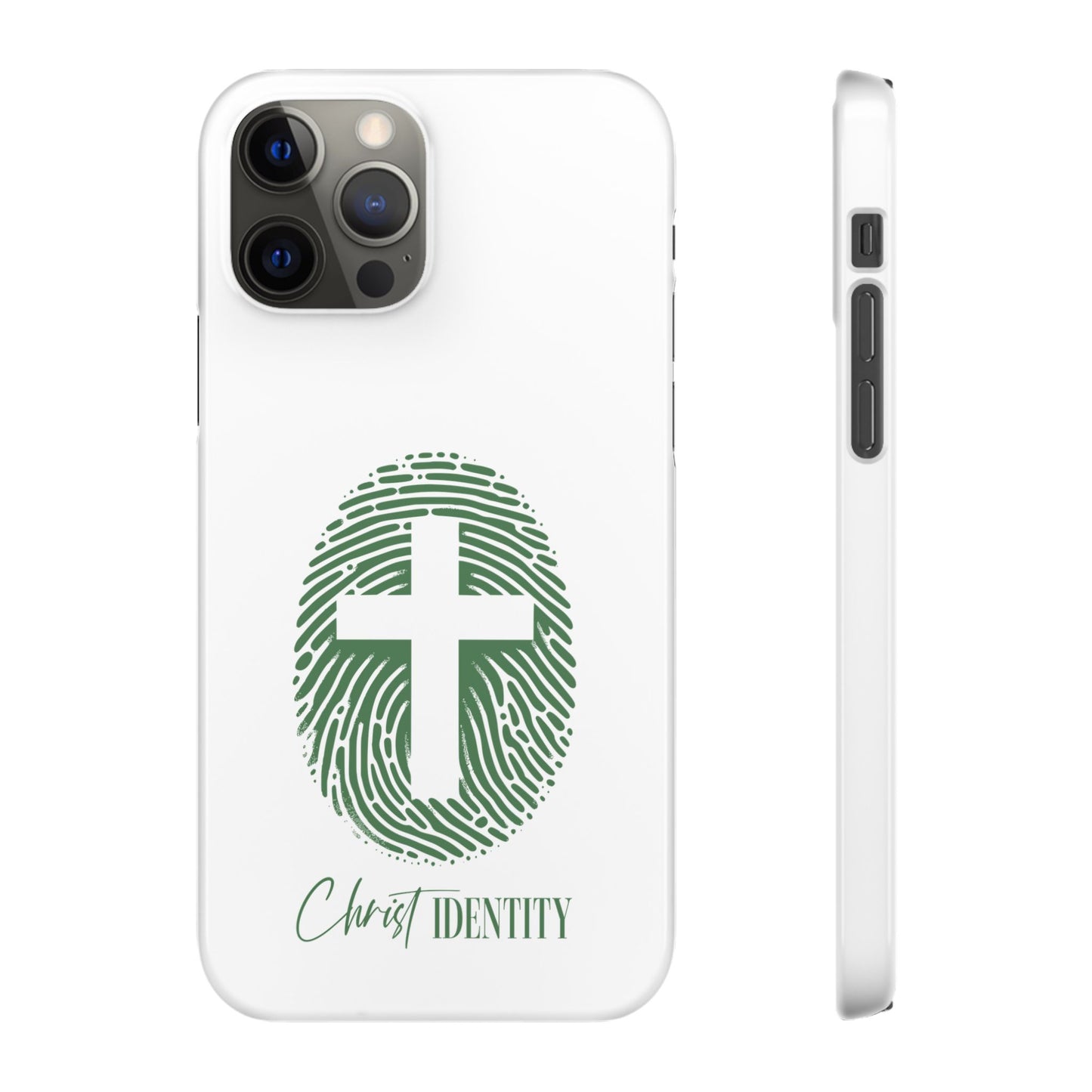 Inspirational Christ Identity Snap Case - Faith-Based Phone Cover