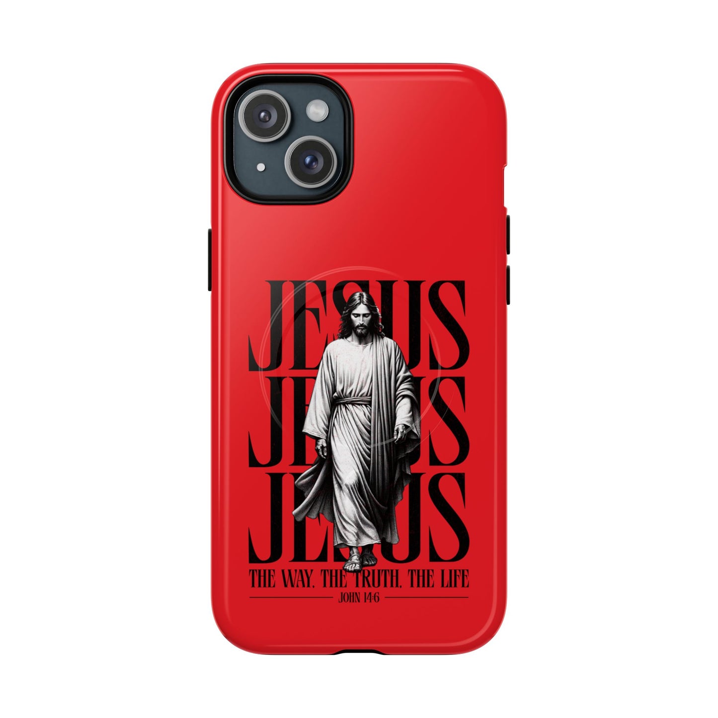 Faith-Inspired Tough Magnetic Phone Case - Jesus The Way, The Truth, The Life