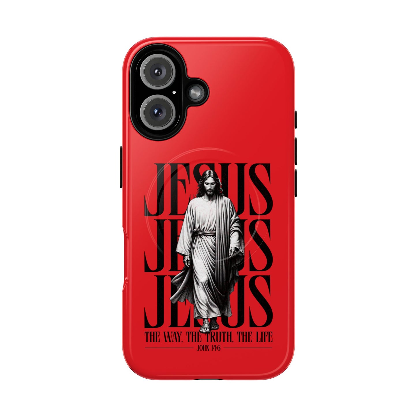 Faith-Inspired Tough Magnetic Phone Case - Jesus The Way, The Truth, The Life