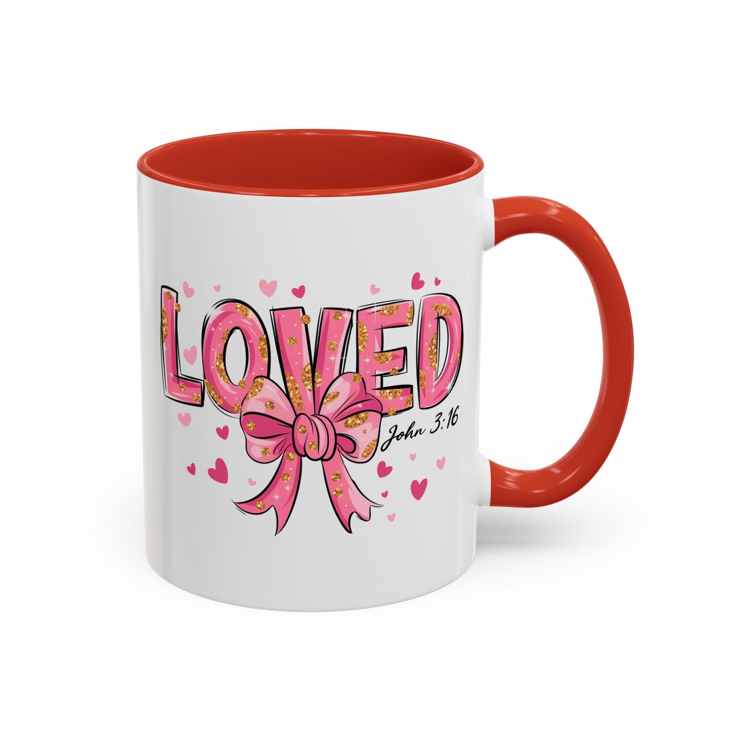 Loved Coffee Mug - Heartfelt Gift for Friends and Family, Inspirational Drinkware for Birthdays, Anniversaries, or Faith Celebrations, Great