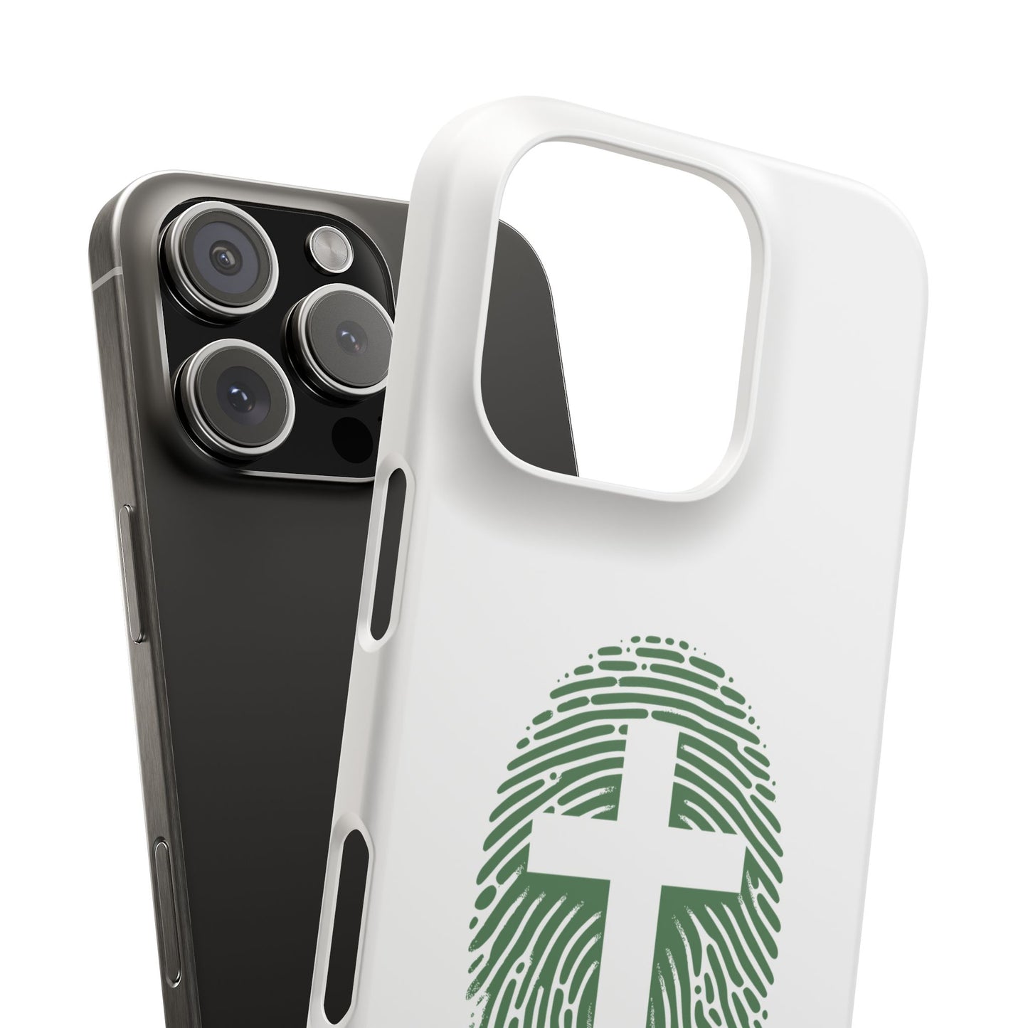 Inspirational Christ Identity Snap Case - Faith-Based Phone Cover
