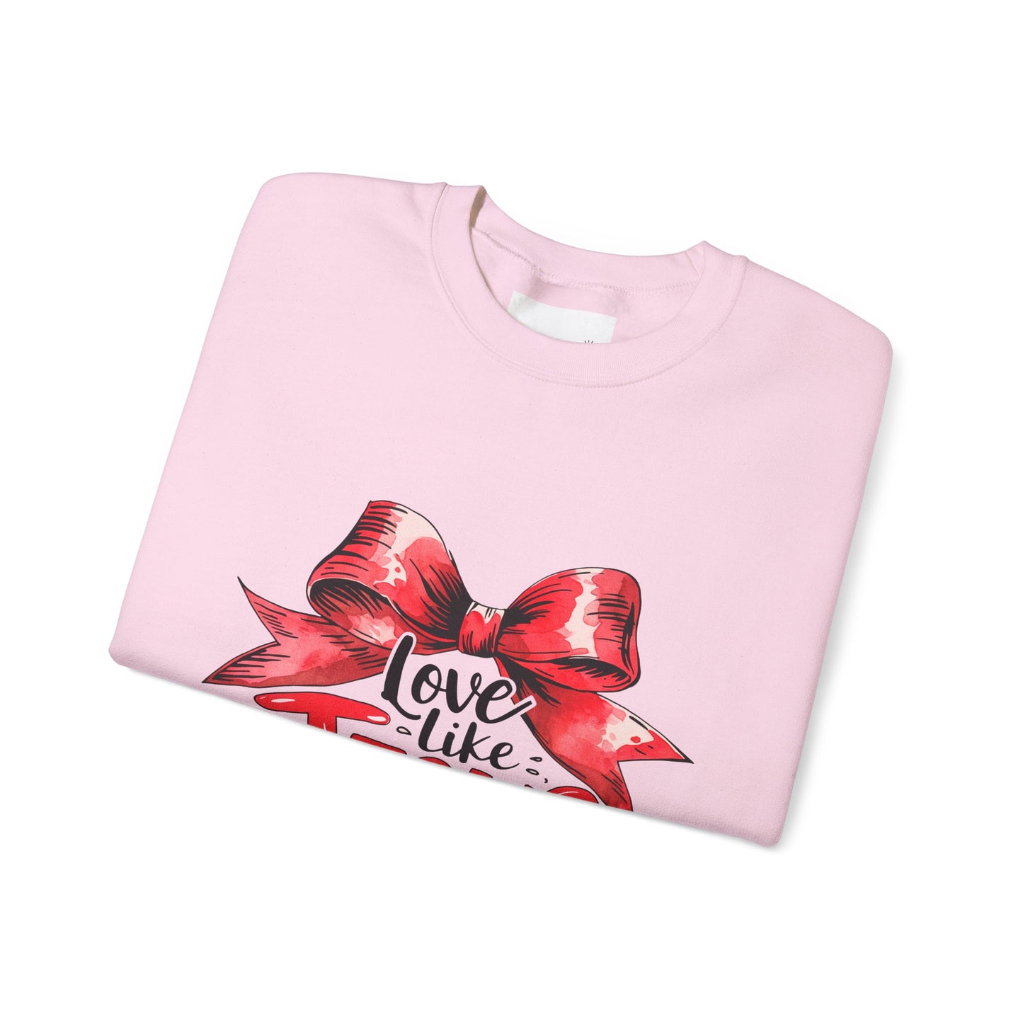 Love Like Jesus Sweatshirt | Inspirational Crewneck | Faith-Based Apparel | Christian Gift | Cozy Church Wear, Religious Motivation,