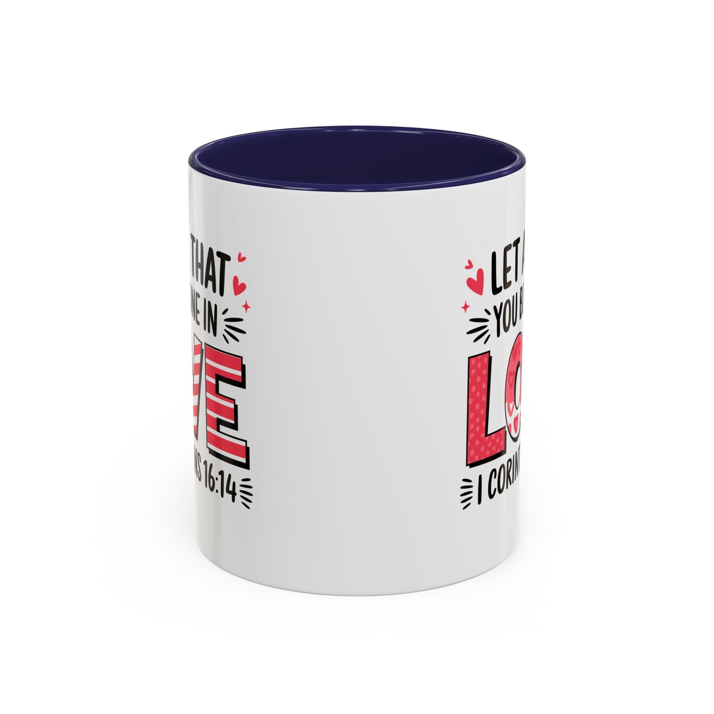 Inspirational Love Coffee Mug - Perfect for Gift Giving, Home, Office, Motivational Design, Valentine's Day Mug, Christian Gift