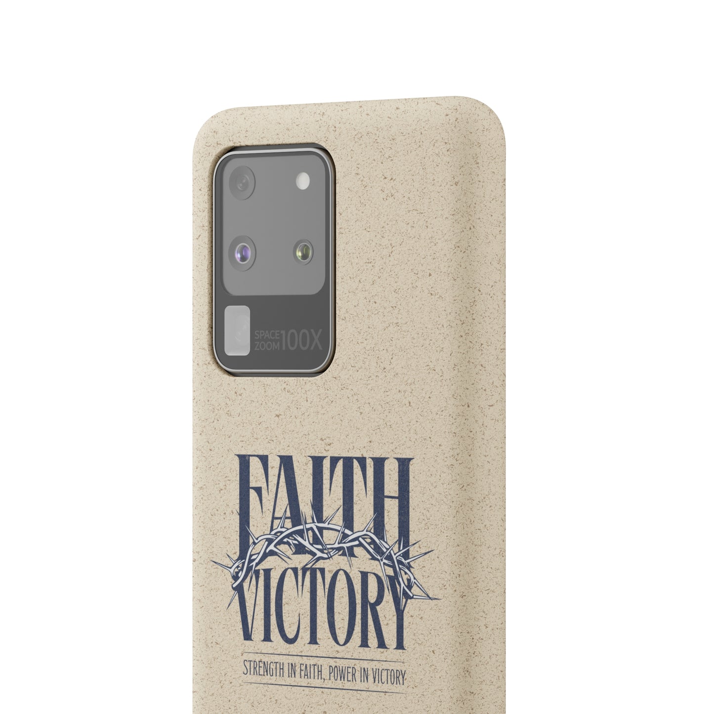 Biodegradable Phone Case - Faith & Victory Design