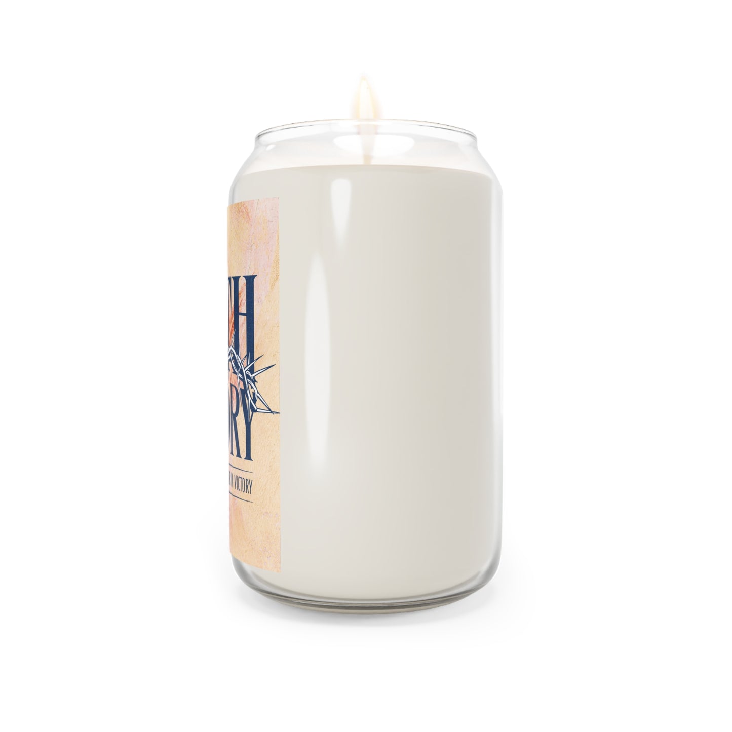 Faith & Victory Scented Candle | Inspirational Home Décor, Gift for Spirituality, Relaxation, Events, Housewarming