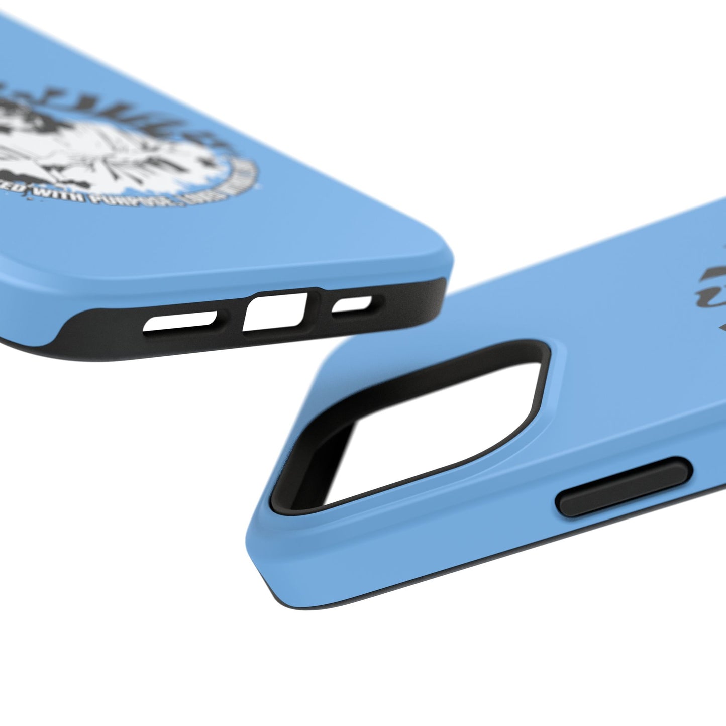 Durable Impact-Resistant Phone Case - 'Created with Purpose, Loved Without Limits' Design