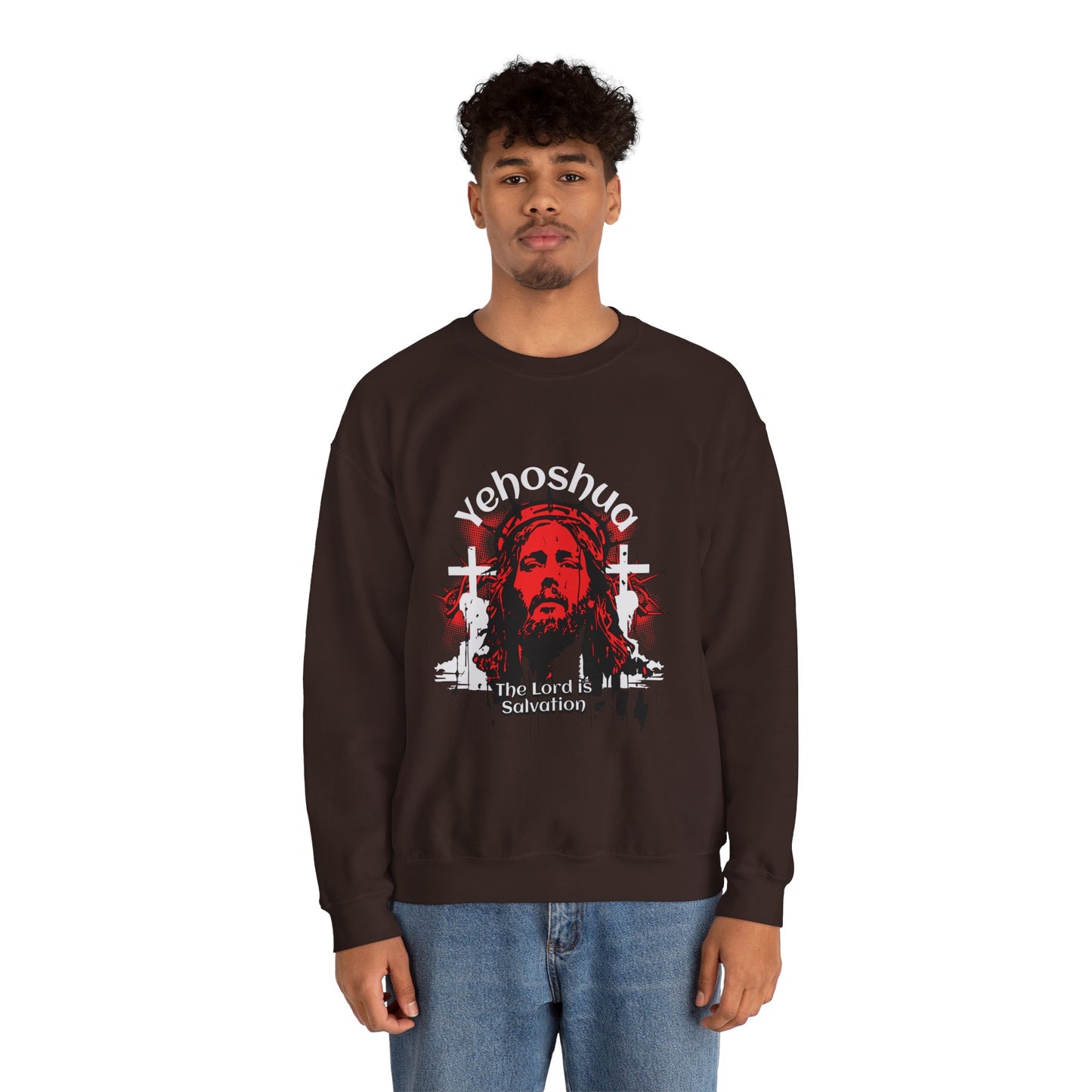 Yehoshua Lord is salvation, Christian Apparel, Motivational Gift, Religious Clothing, Layering Essential, Faith-Based Fashion
