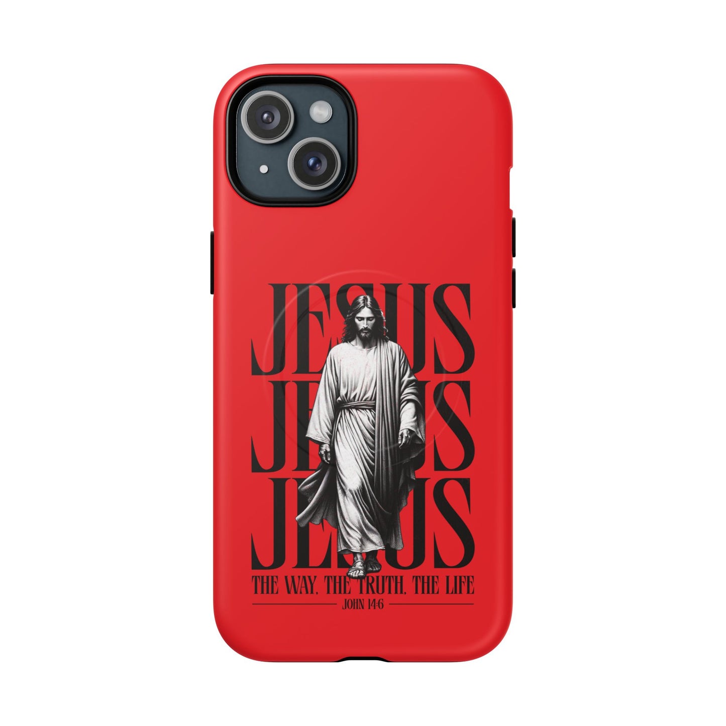 Faith-Inspired Tough Magnetic Phone Case - Jesus The Way, The Truth, The Life