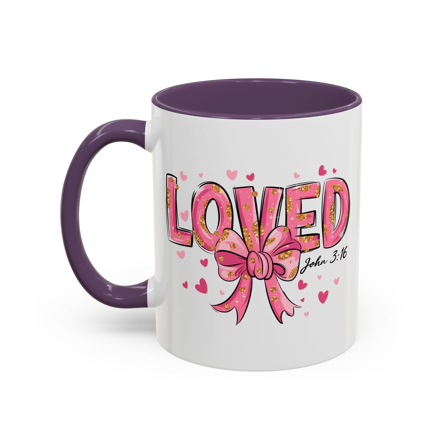 Loved Coffee Mug - Heartfelt Gift for Friends and Family, Inspirational Drinkware for Birthdays, Anniversaries, or Faith Celebrations, Great